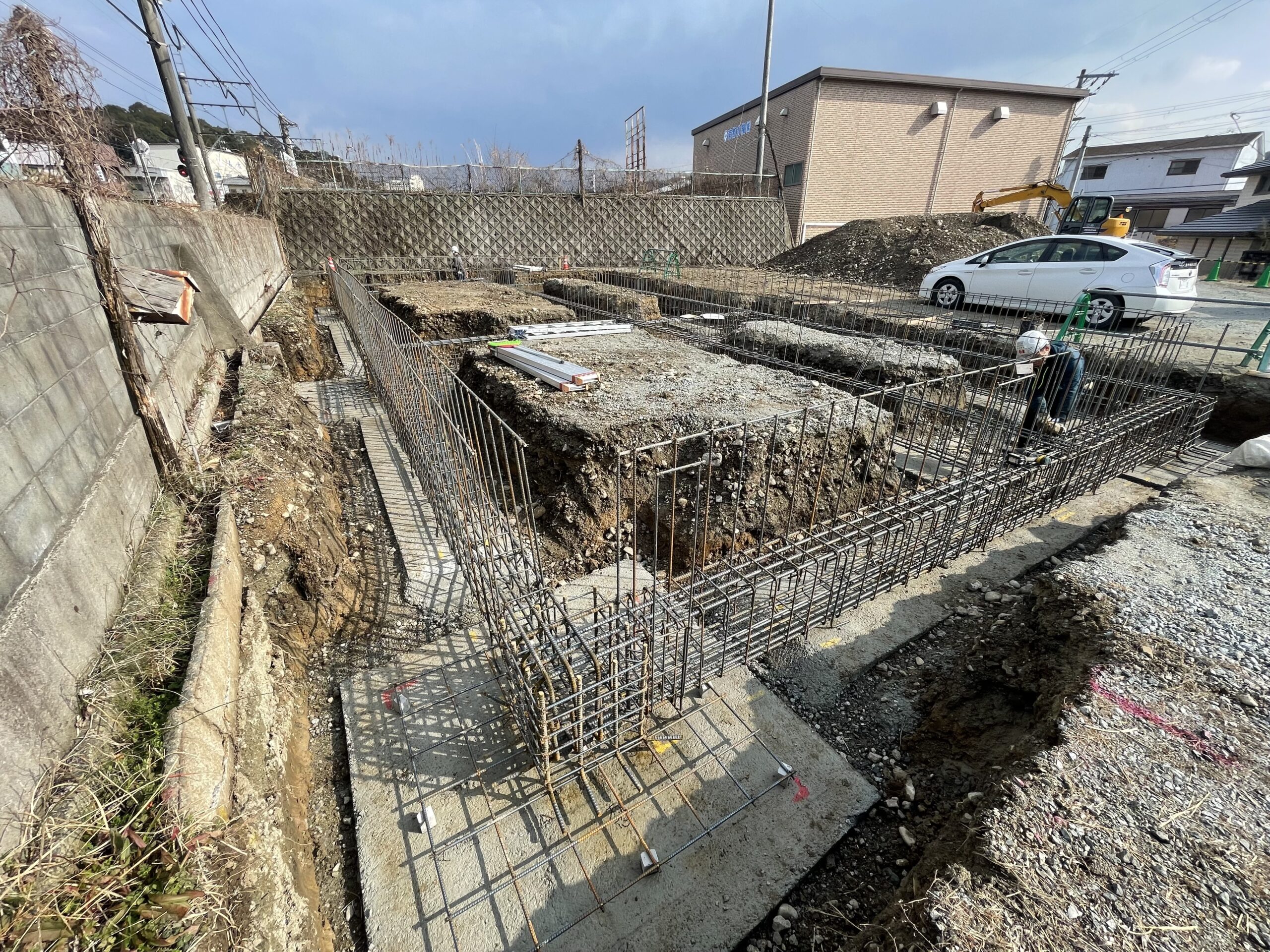 奈良県吉野郡基礎工事