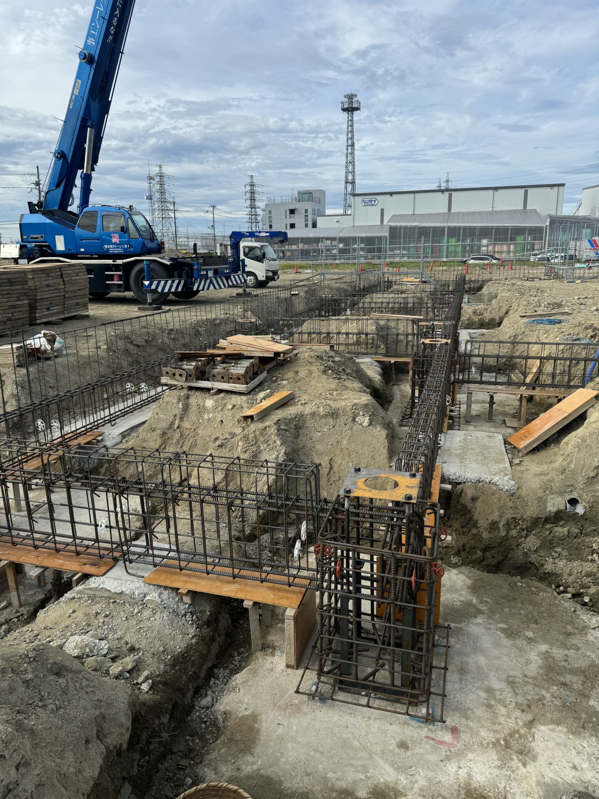 奈良県郡山市基礎工事