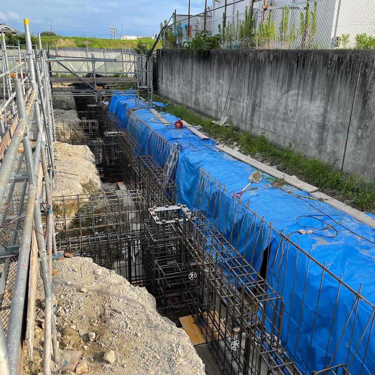 奈良県葛城市基礎工事