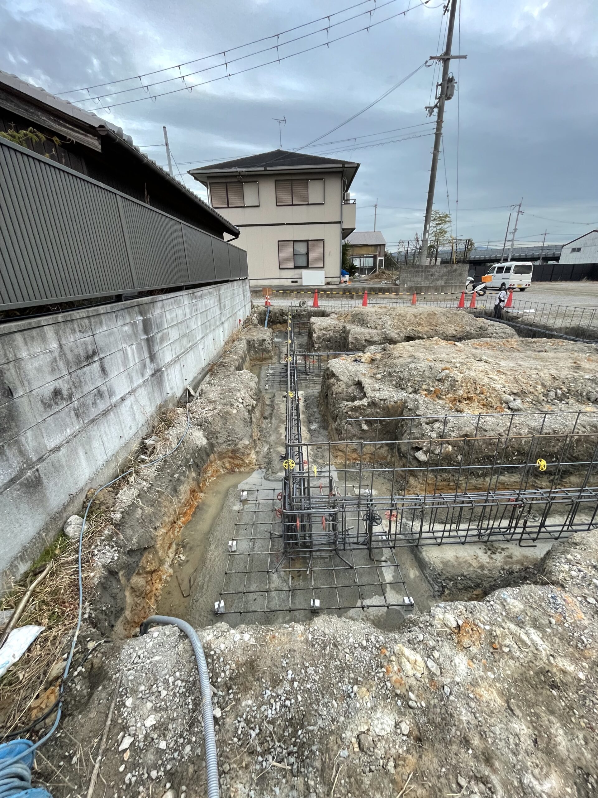 奈良県大和高田市基礎工事